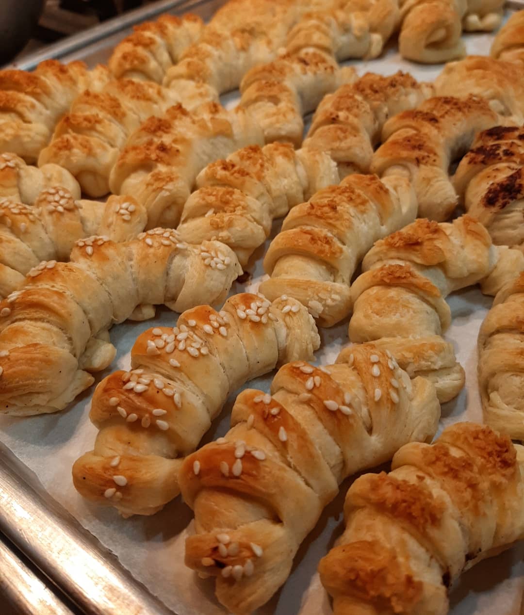 Круассаны с корицей 🥐