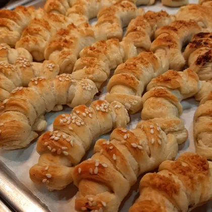 Круассаны с корицей 🥐