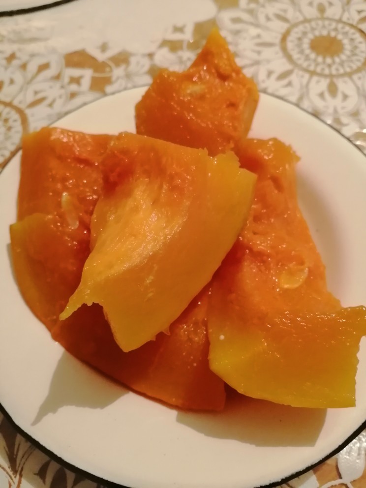 Тыква, пареная в фольге