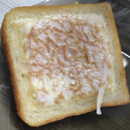 Сытный бутерброд на завтрак
