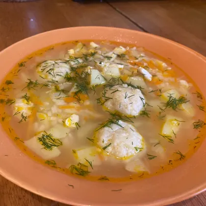 Венгерский суп с сырными шариками
