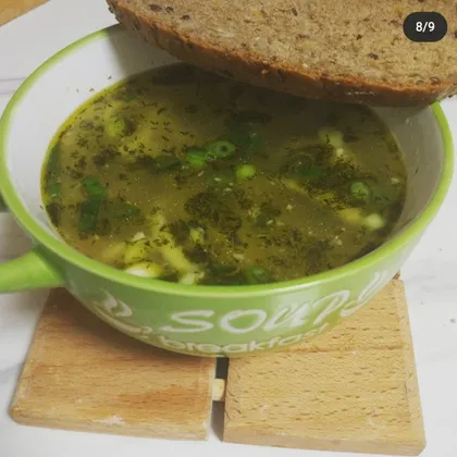 Куриный суп с лапшой