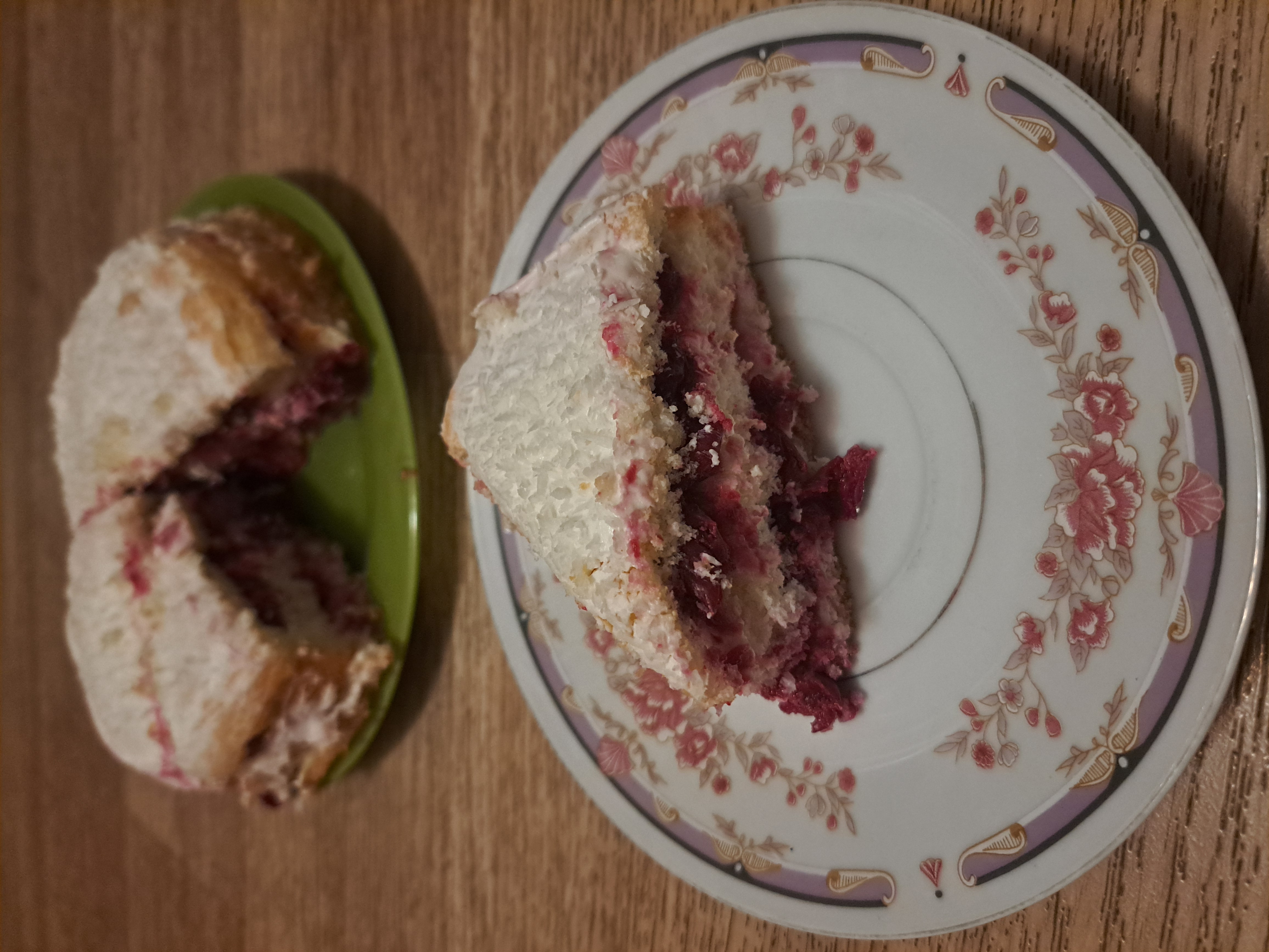 Пп торт с вишневой начинкой