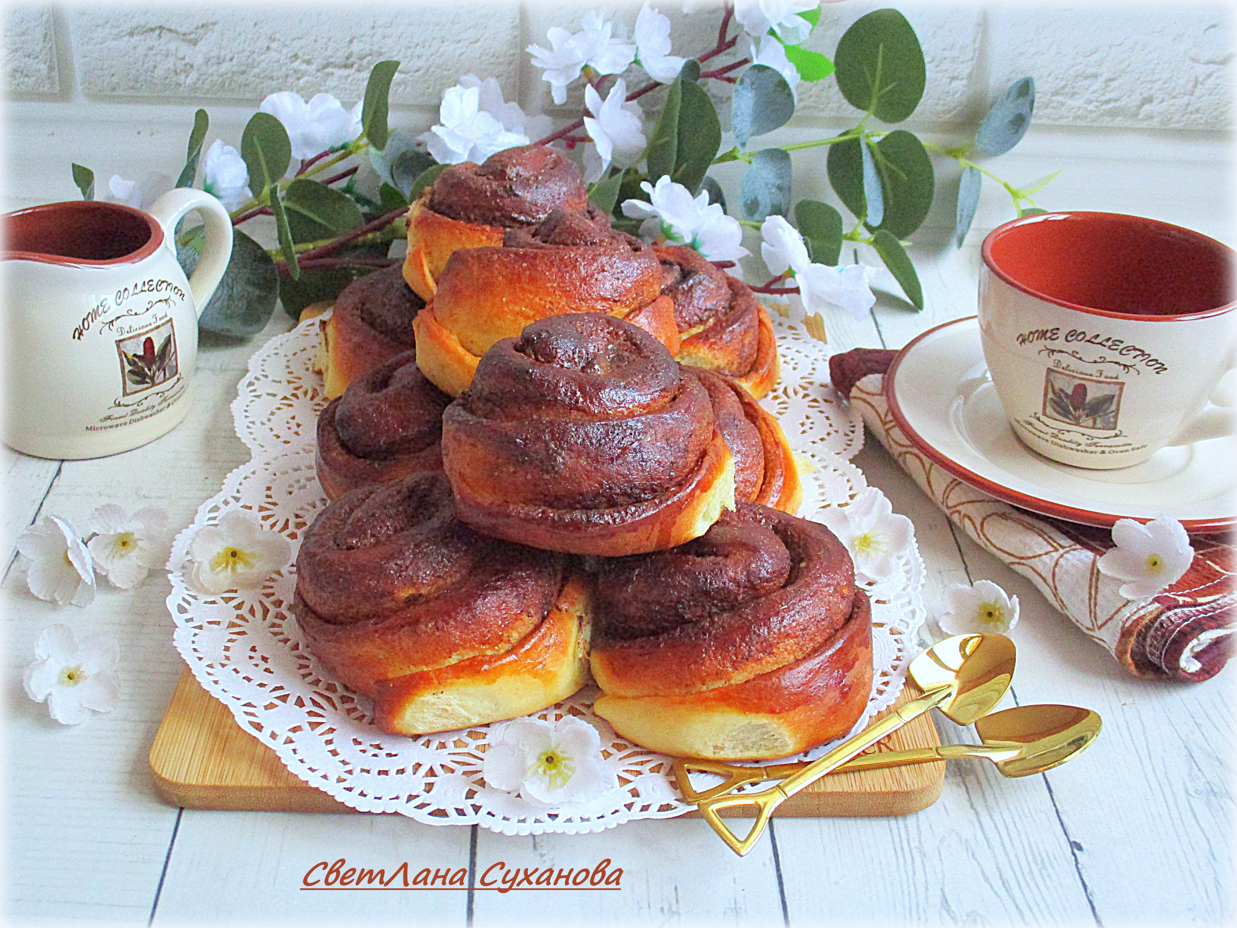 Булочки с корицей