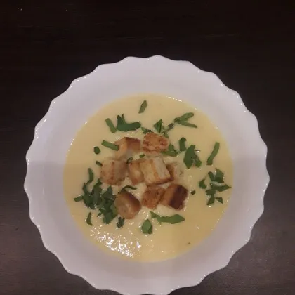 Горохово-сырный суп-пюре
