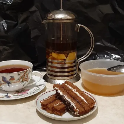 Фруктово-ягодно-медовый чай