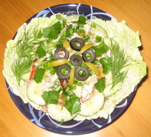 Вкуснючая оливьюшка