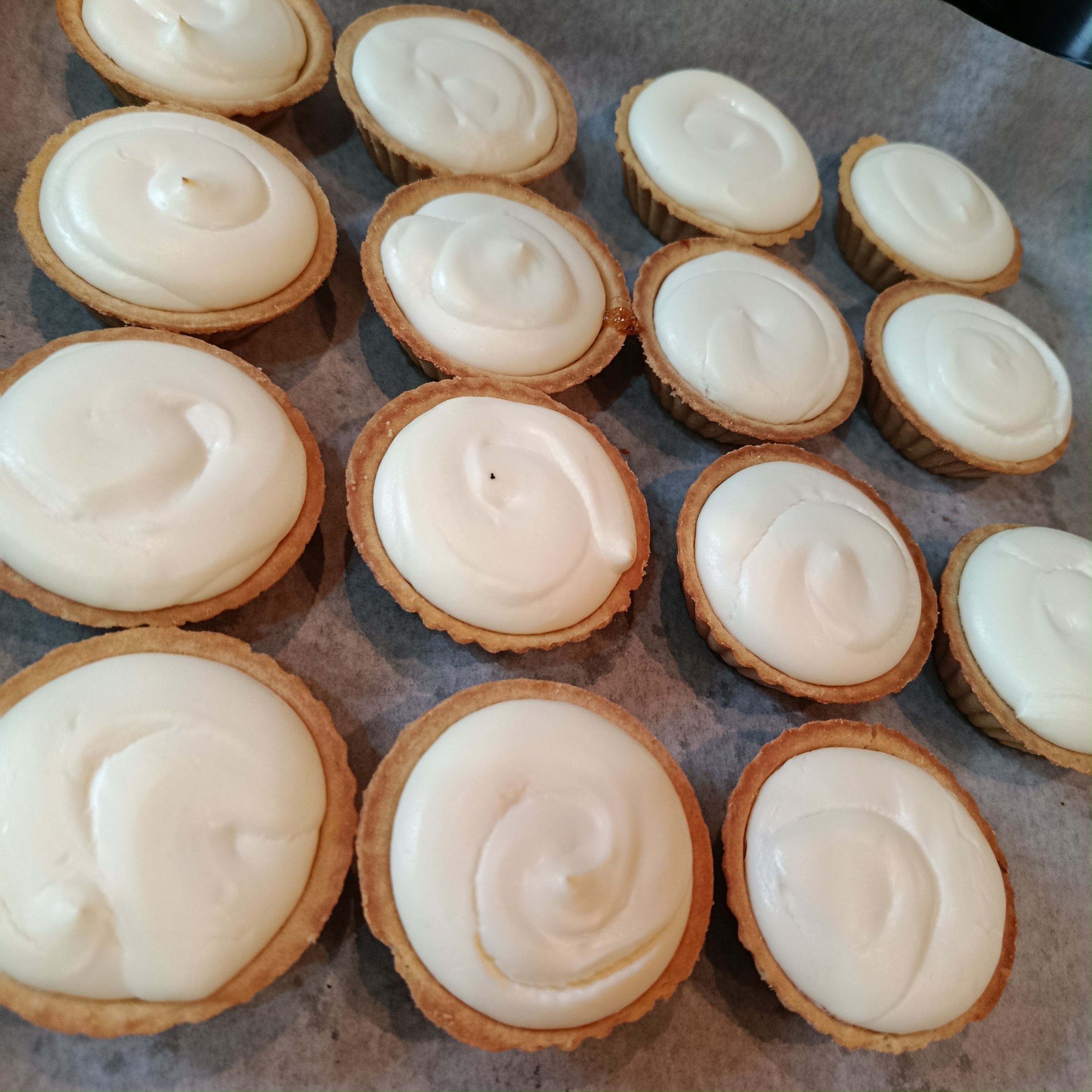 Ленивый чизкейк в тарталетках