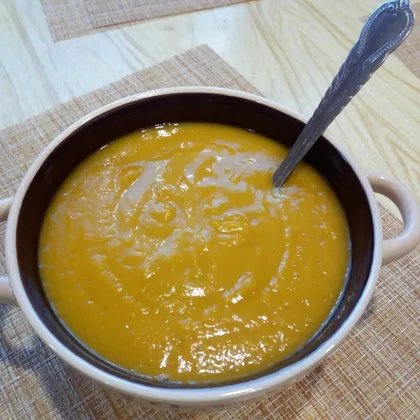 Суп-пюре из тыквы с овощами