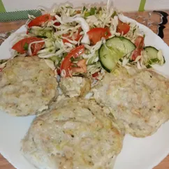 Рыбные котлетки с овсянкой