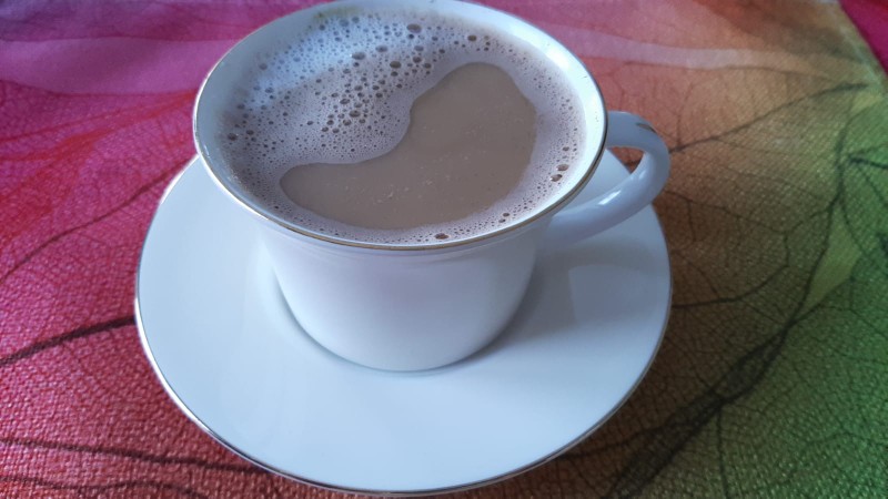 Кружка цикория с молоком