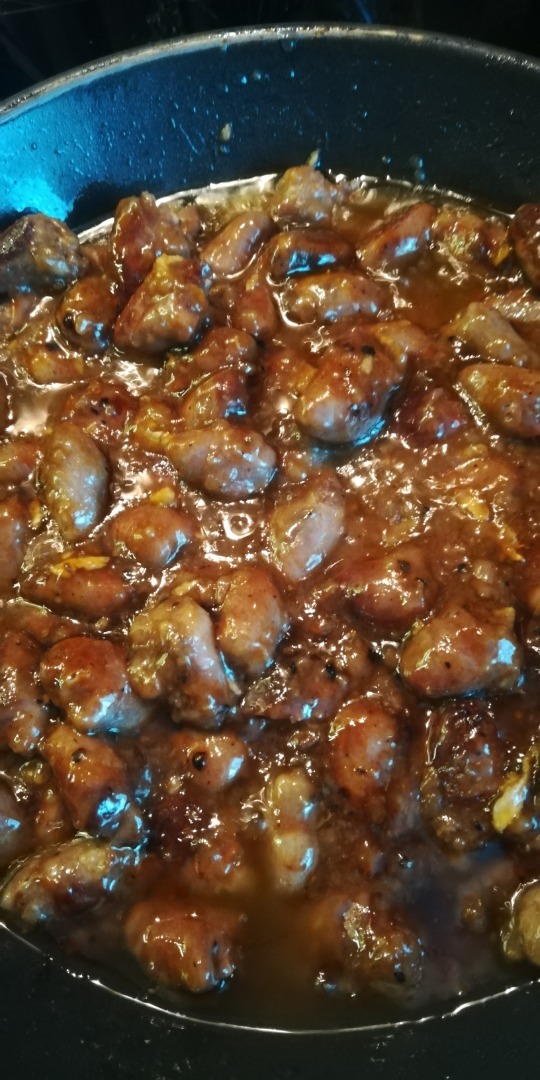 Сердечки в терияки