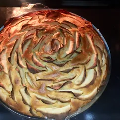 Шарлотка «роза»🌹🍎🍏🍎🍏😊