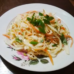 🥗 Салат с капустой и морковью🌸