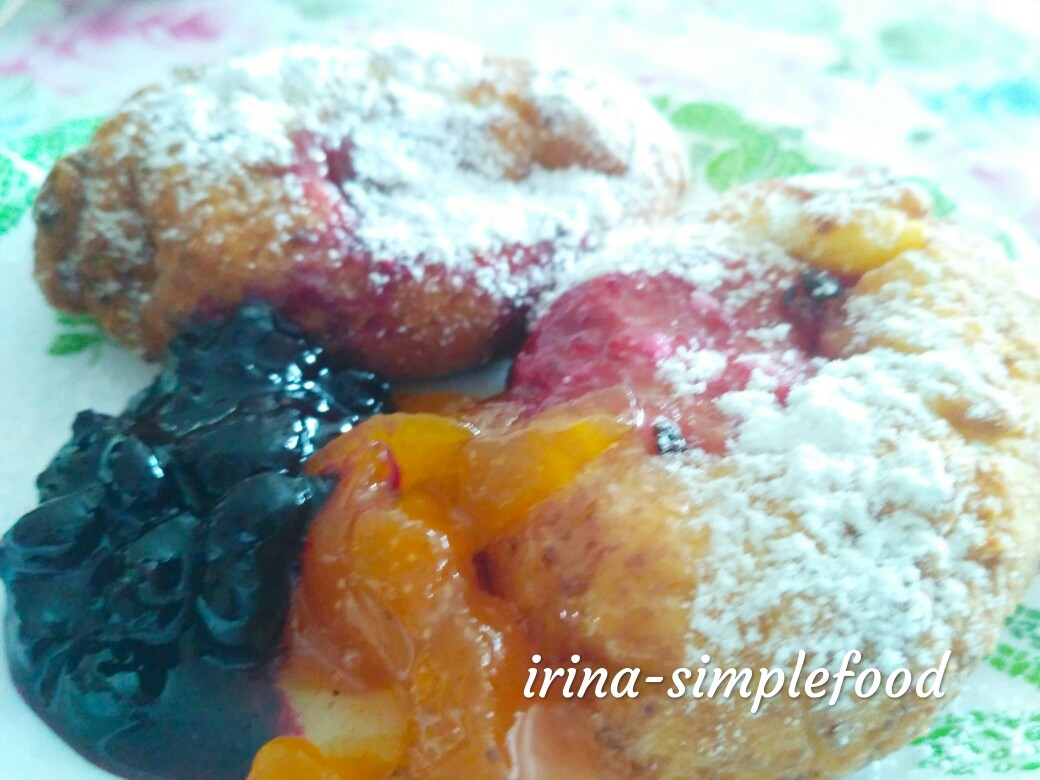 Сырники по-киевски #летниедесерты