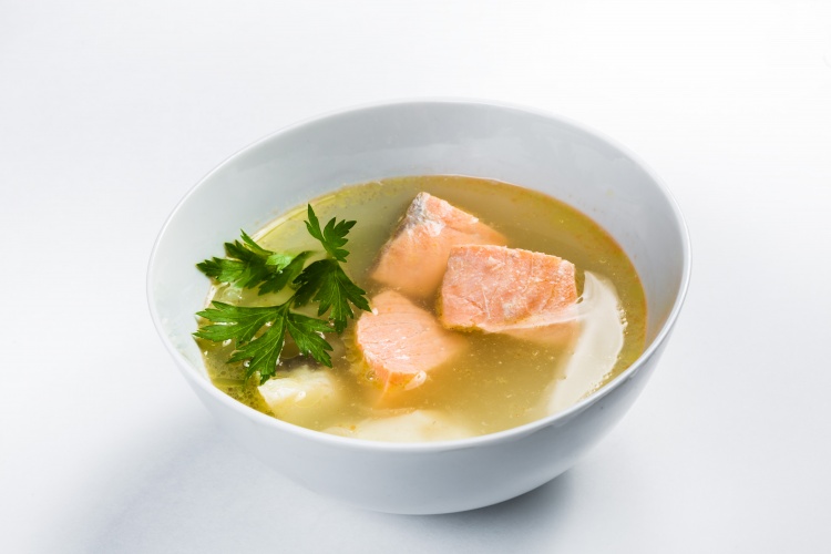 Рыбный суп уха из голов семги рецепт фото пошагово и видео
