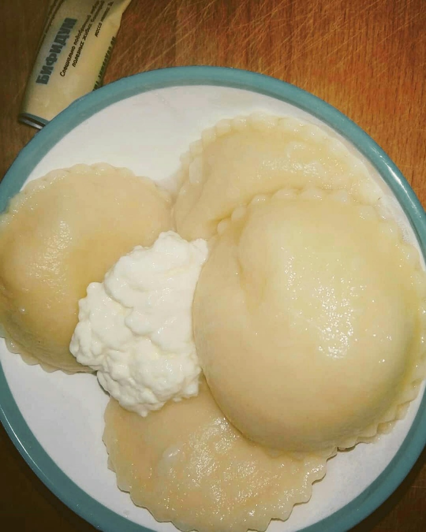 Рецепт ленивых вареников с картошкой