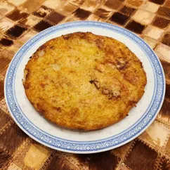 Бабка-драник на сковороде