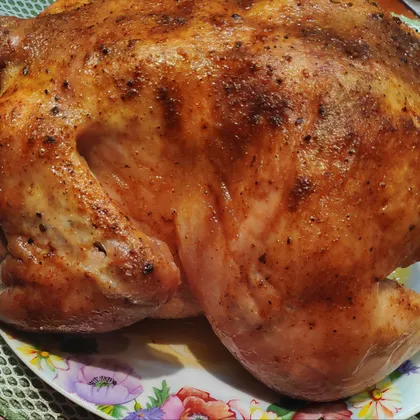 Курица, приготовленная в духовке на решетке