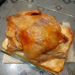 Курица на соли 