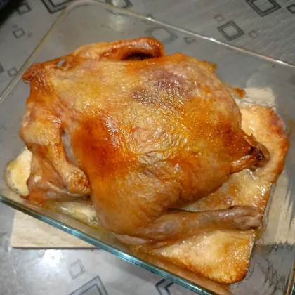Курица на соли