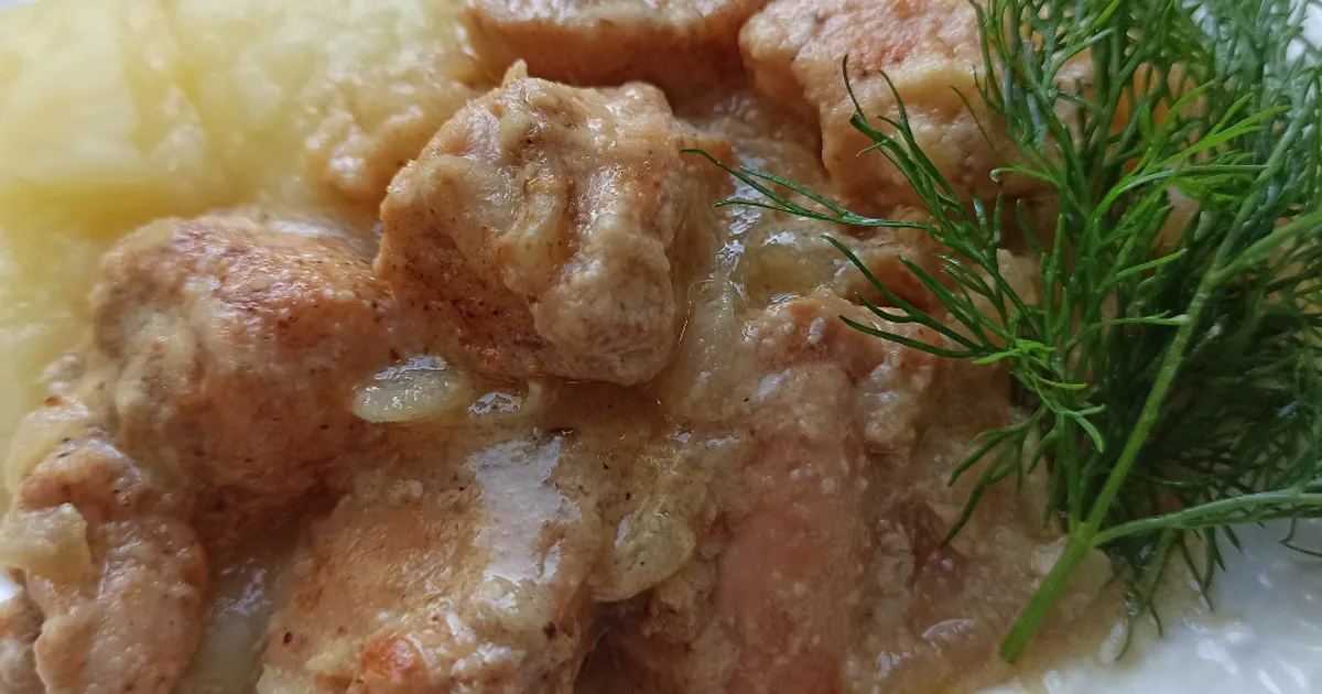 Куриное филе с грибами в кефире — рецепт с фото пошагово
