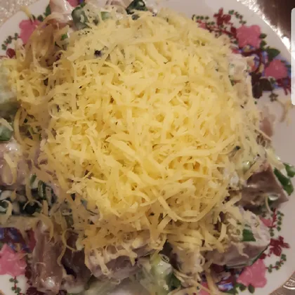 Мой фирменный салат с грибами называется 'Макося'