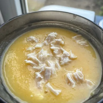Суп-пюре из кабачка и цветной капусты
