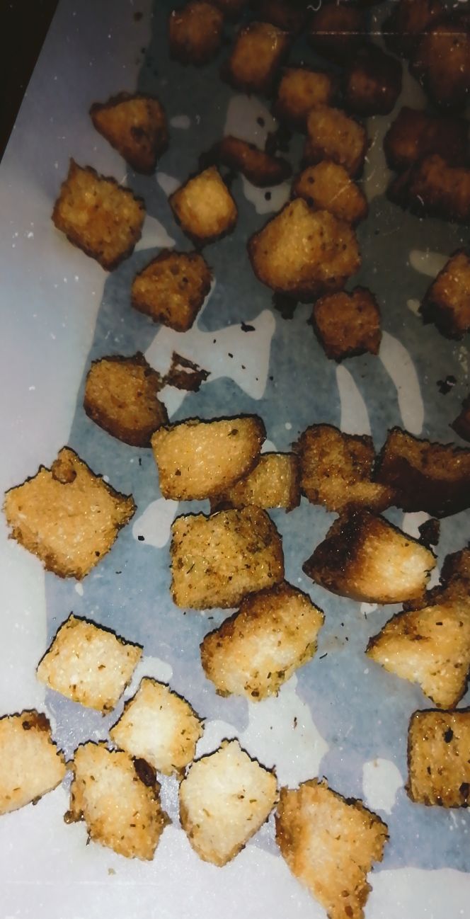 Сухари в духовке