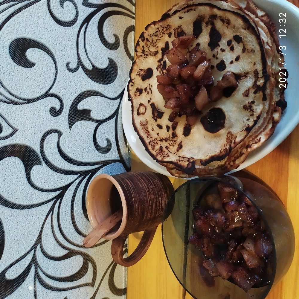 Блинчики с мачанкой