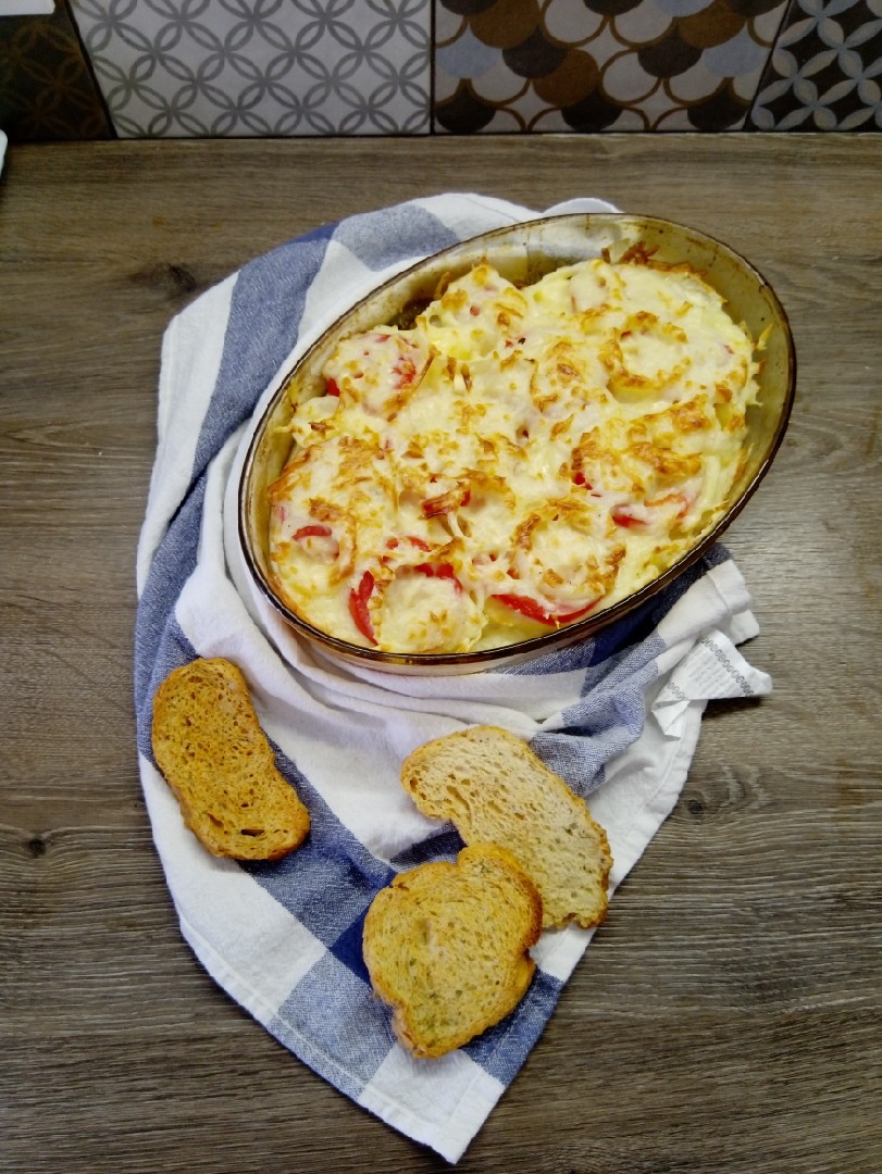 Запеканка из кабачков