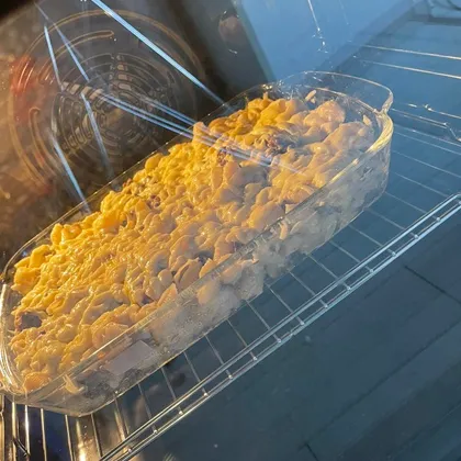 Макароны с сыром в духовке
