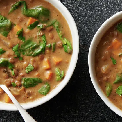 Рецепт лёгкого вегетарианского супа