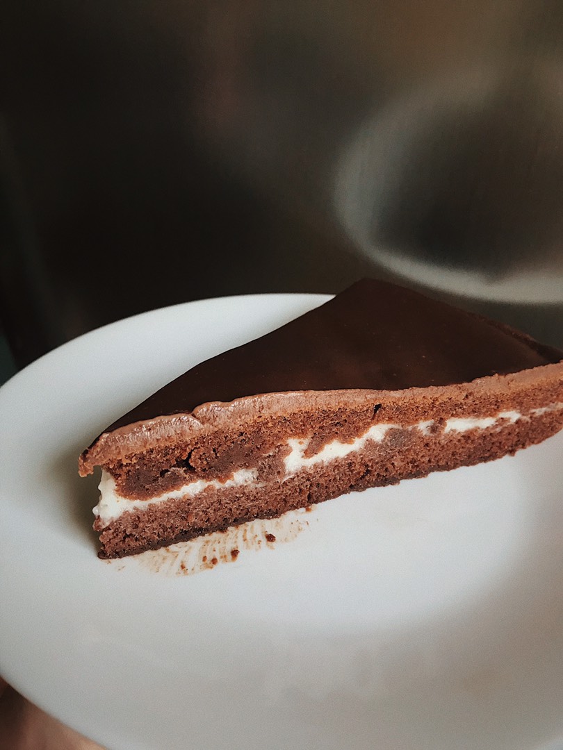 🍰 Шоколадный торт с заварным кремом