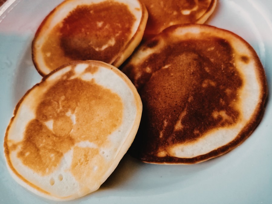 Тонкие оладьи на завтрак