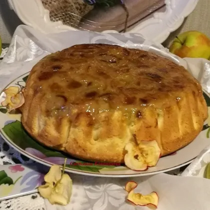 Пирог-перевертыш с восхитительной яблочной шапочкой