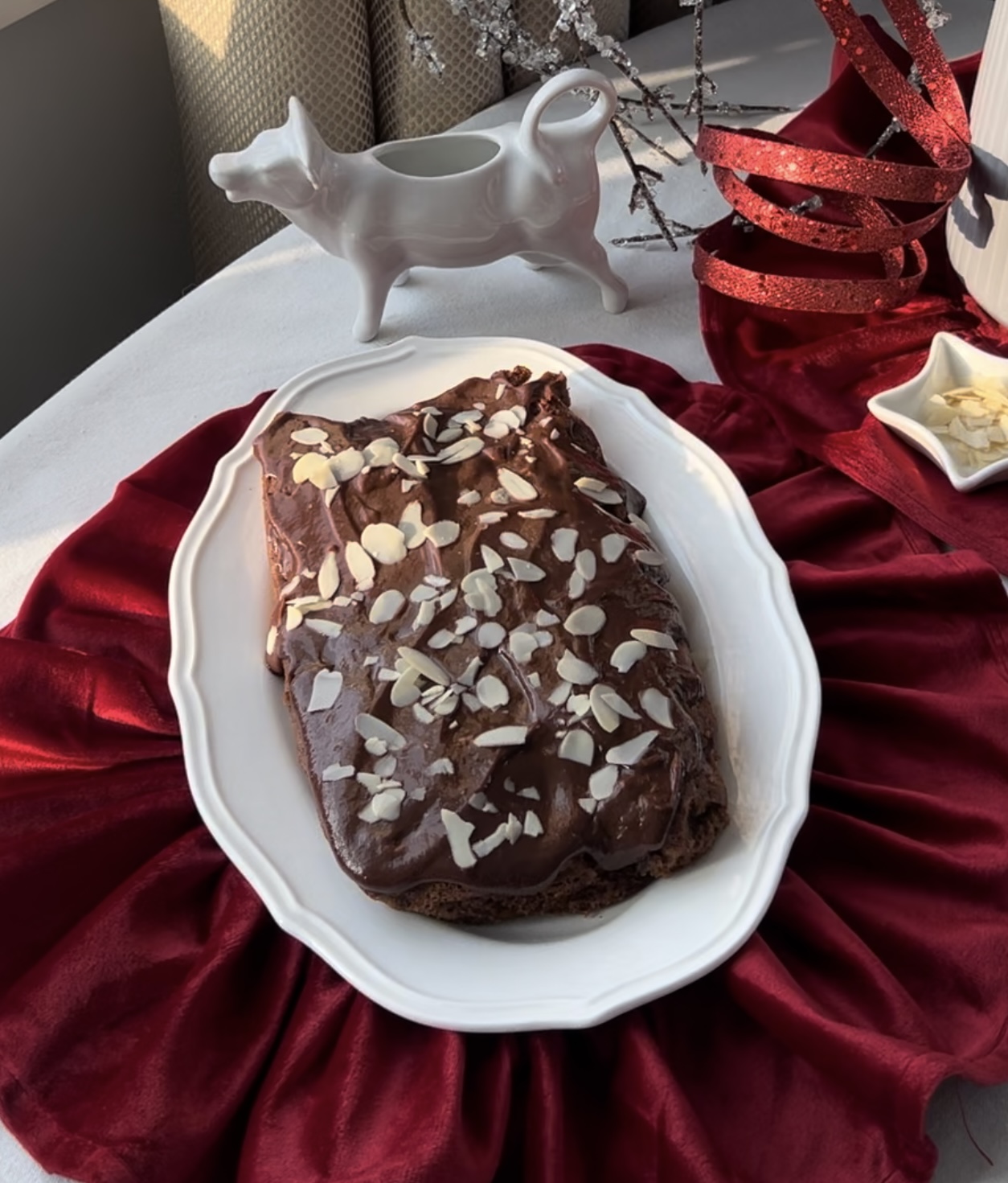 Банановый брауни 