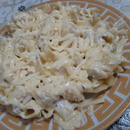 Макароны с сыром по-итальянски