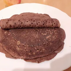 Шоколадные блины (веганские)