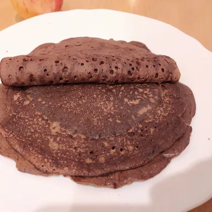 Шоколадные блины (веганские)