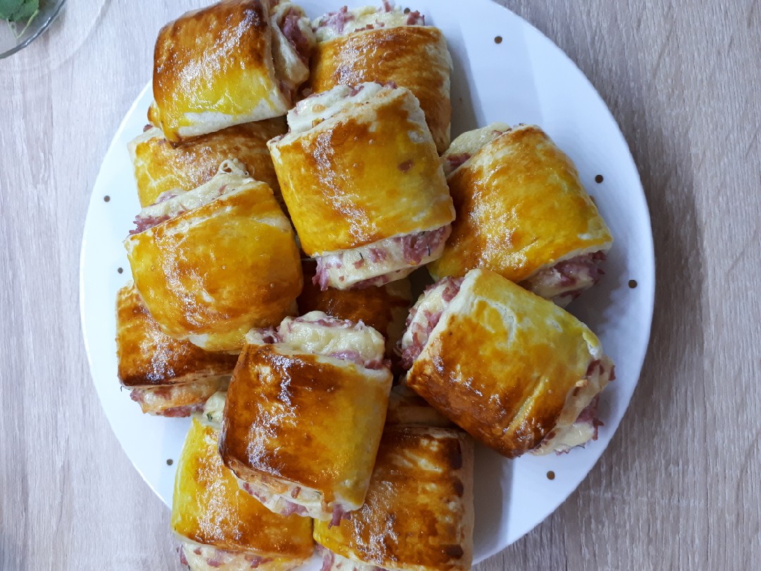 Слойки-рулетики
