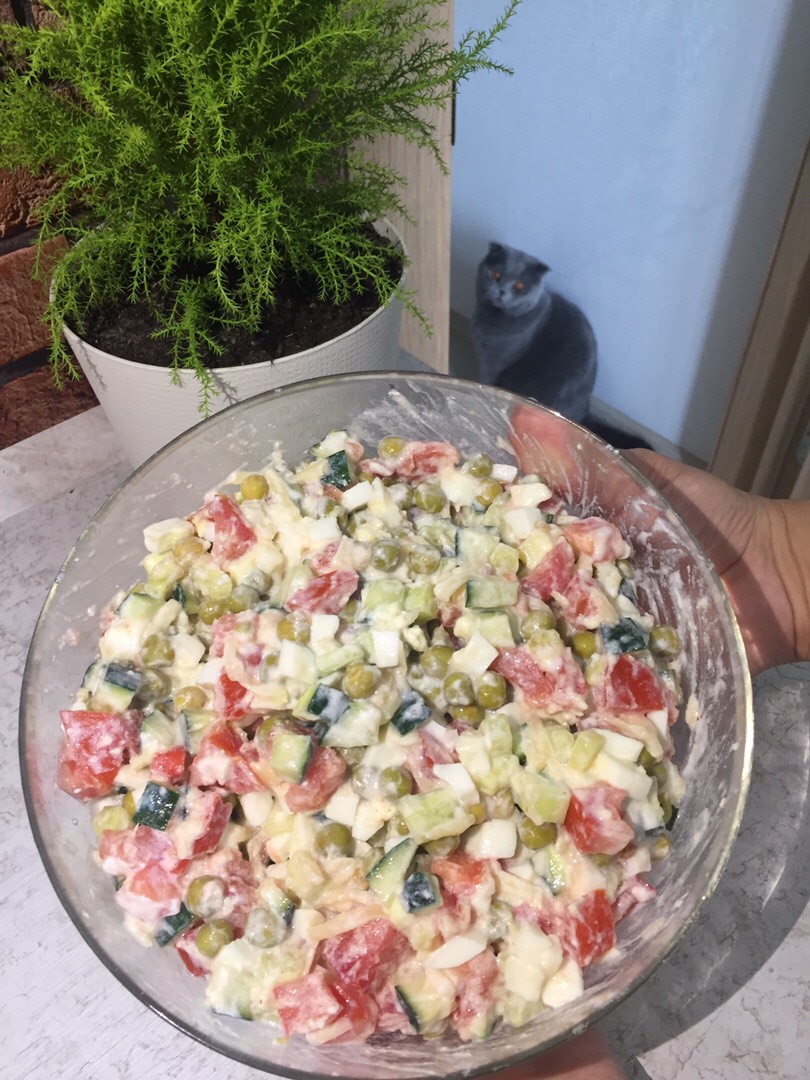 Диетический салатик