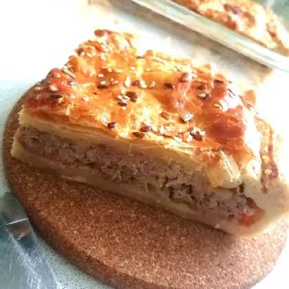 Пирожки с мясом и рисом в Духовке