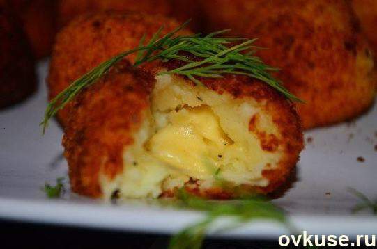 Картофельно-сырные шарики