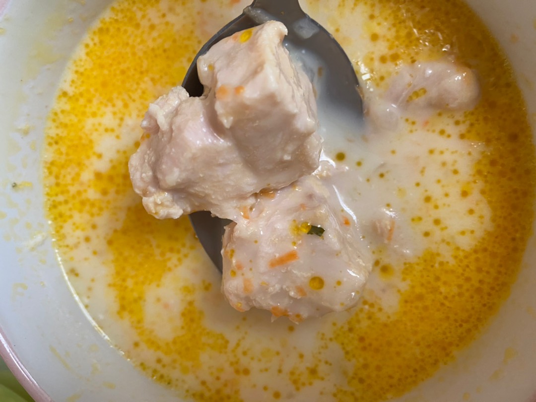 Сырный крем-суп с курицей