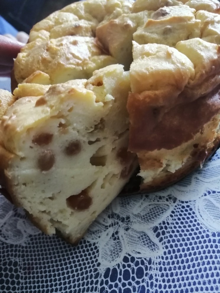 Творожный кулич