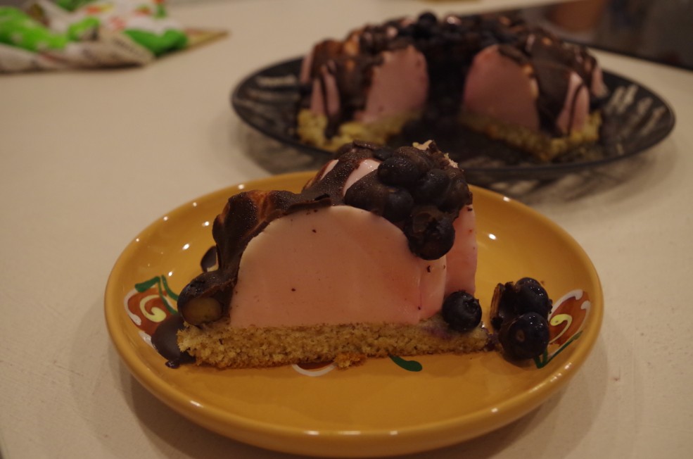 Лёгкий тортик с суфле