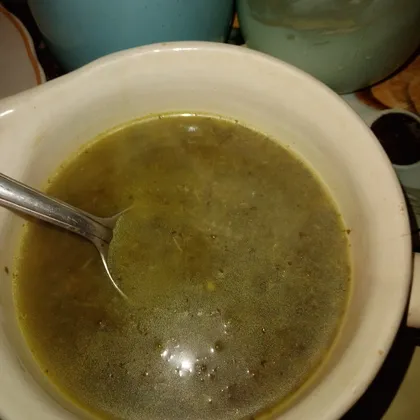 Суп-пюре из кудрявой капусты
