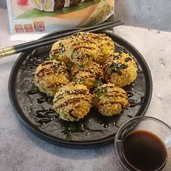 Запеченные ленивые роллы 