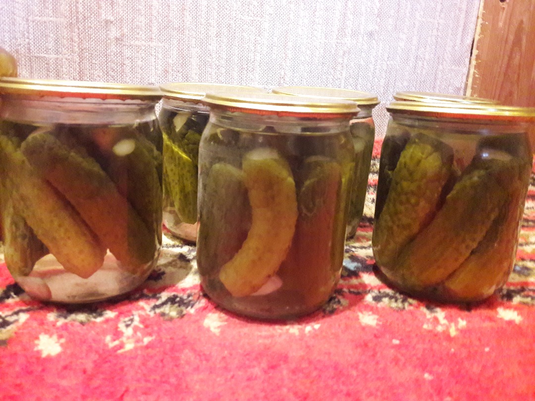 Маринованные огурцы сладкие